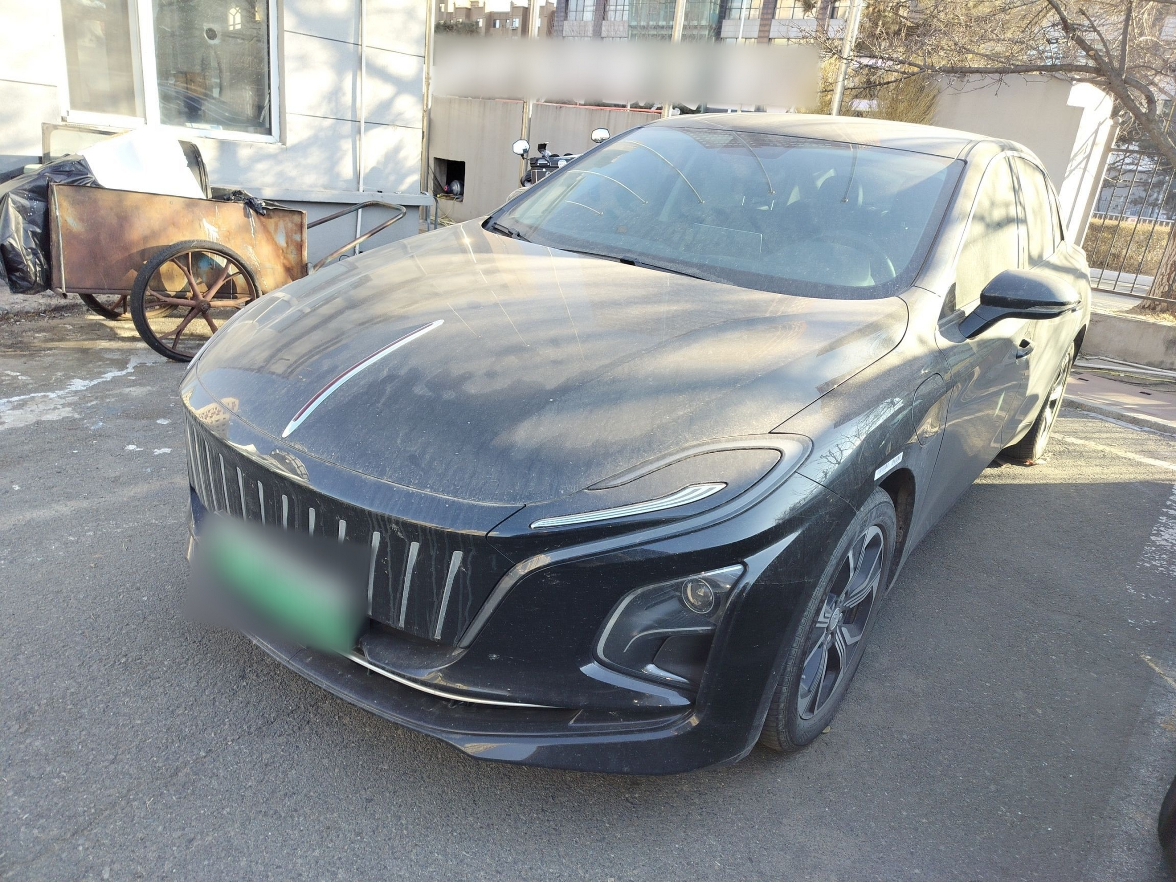 تحت مقدمة السيارة