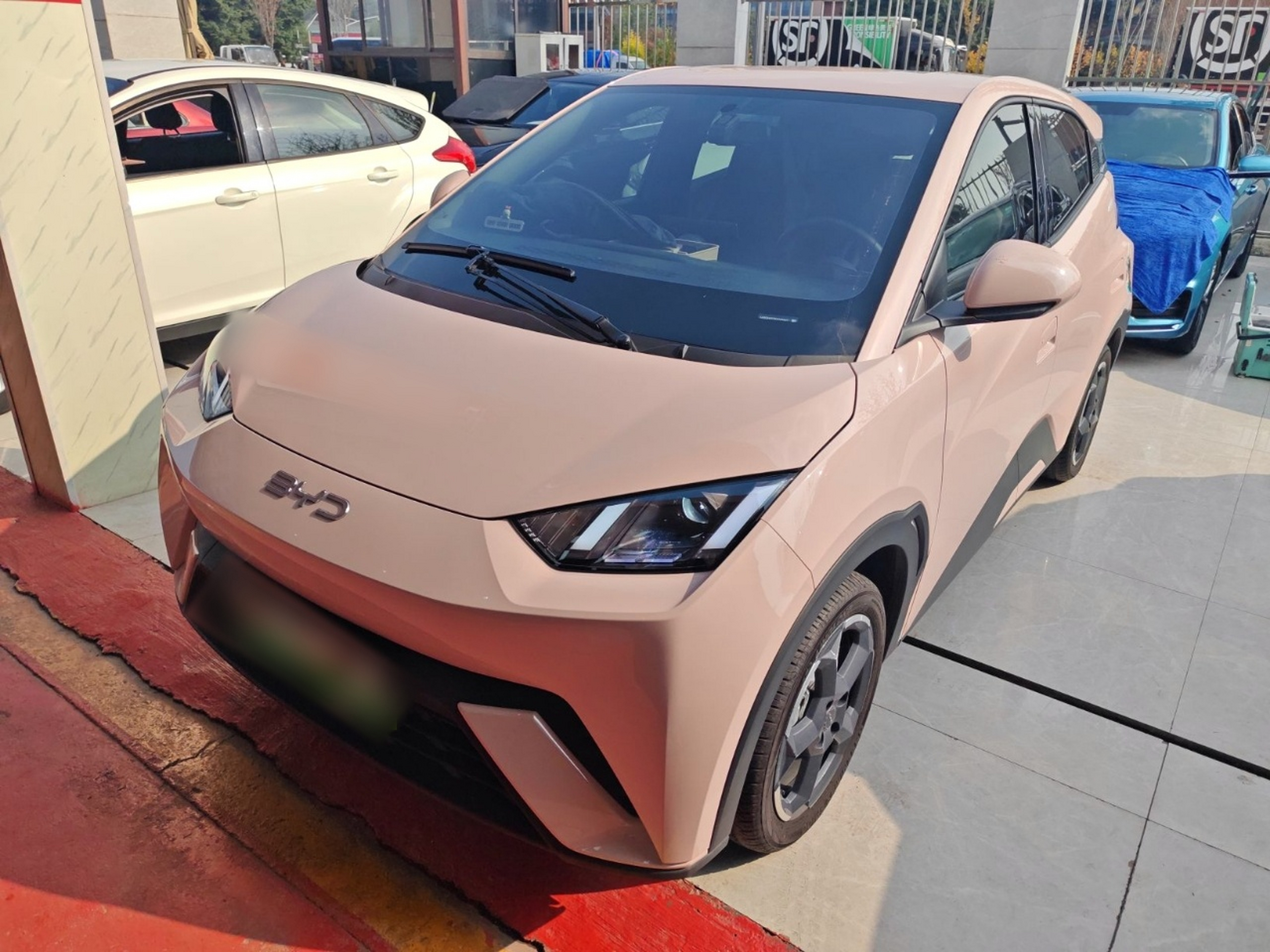 تحت مقدمة السيارة