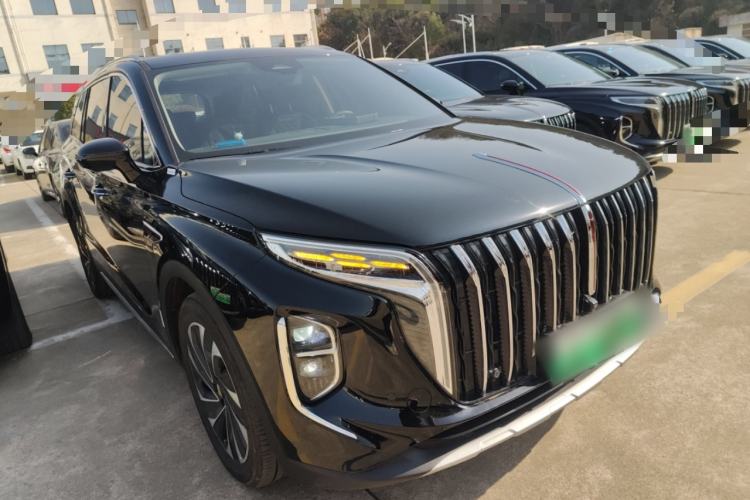 Used Hongqi HS7 PHEV 2024 2.0T PHEV Four-Wheel Drive Flagship Edition 7 Seats
