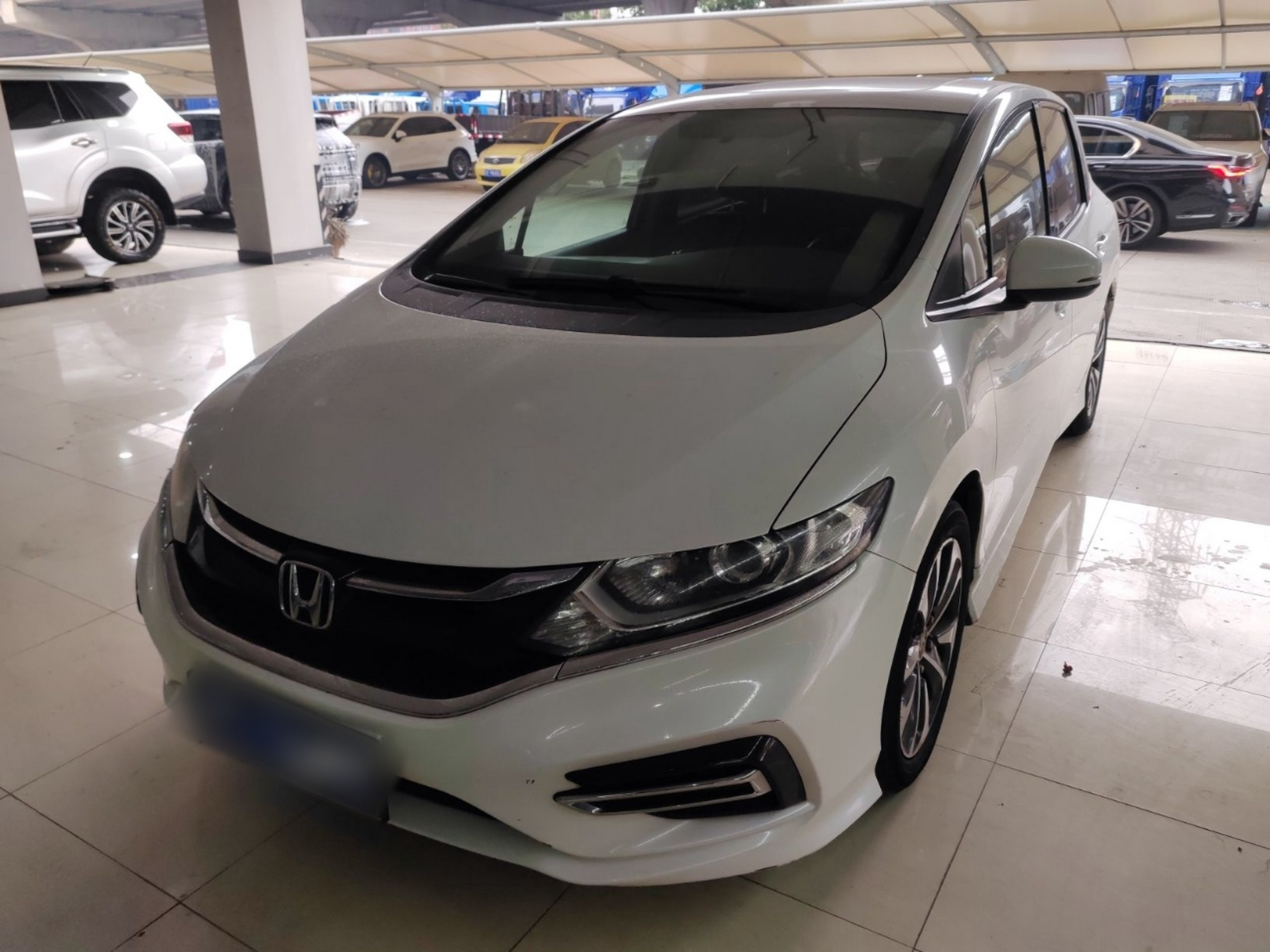 تحت مقدمة السيارة