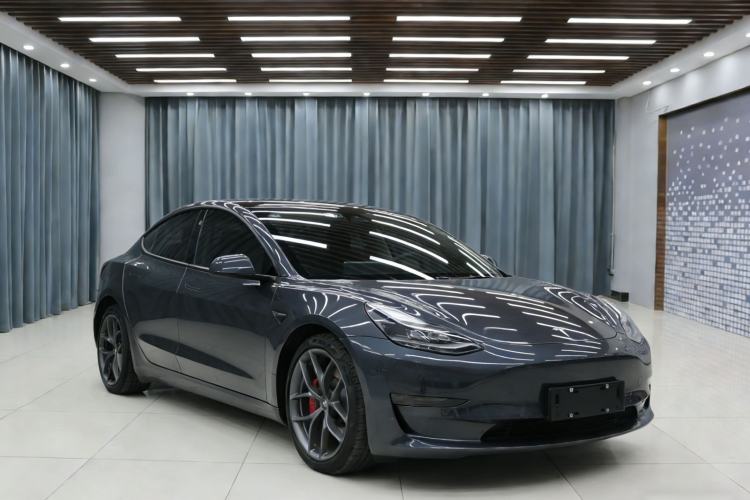 Used Tesla Model 3 2021 Performance High-Performance All-Wheel-Drive Version
