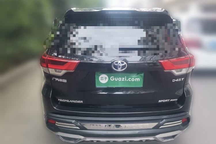 Used Toyota Highlander 2018 2.0T Four-Wheel Drive Luxury Version 7 Seats China VI Standard
