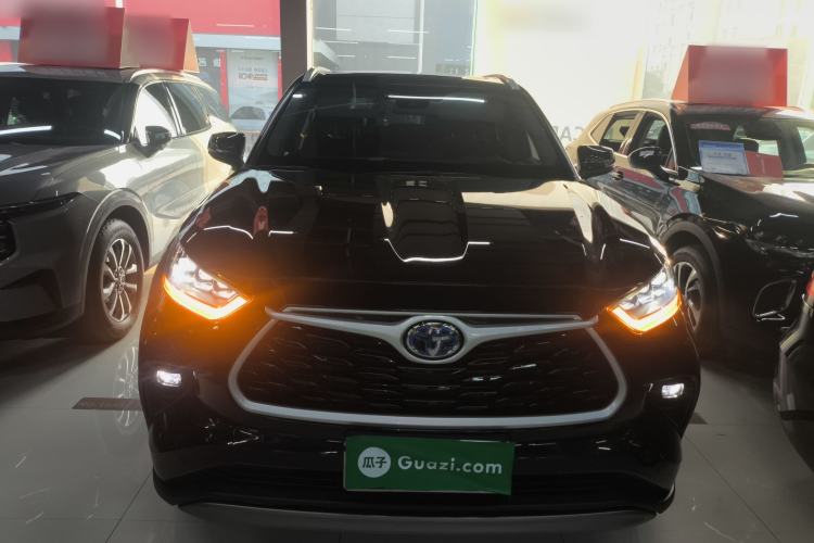 Used Toyota Highlander 2022 Dual-Engine 2.5L Four-Wheel Drive Prestige Version 7 Seats