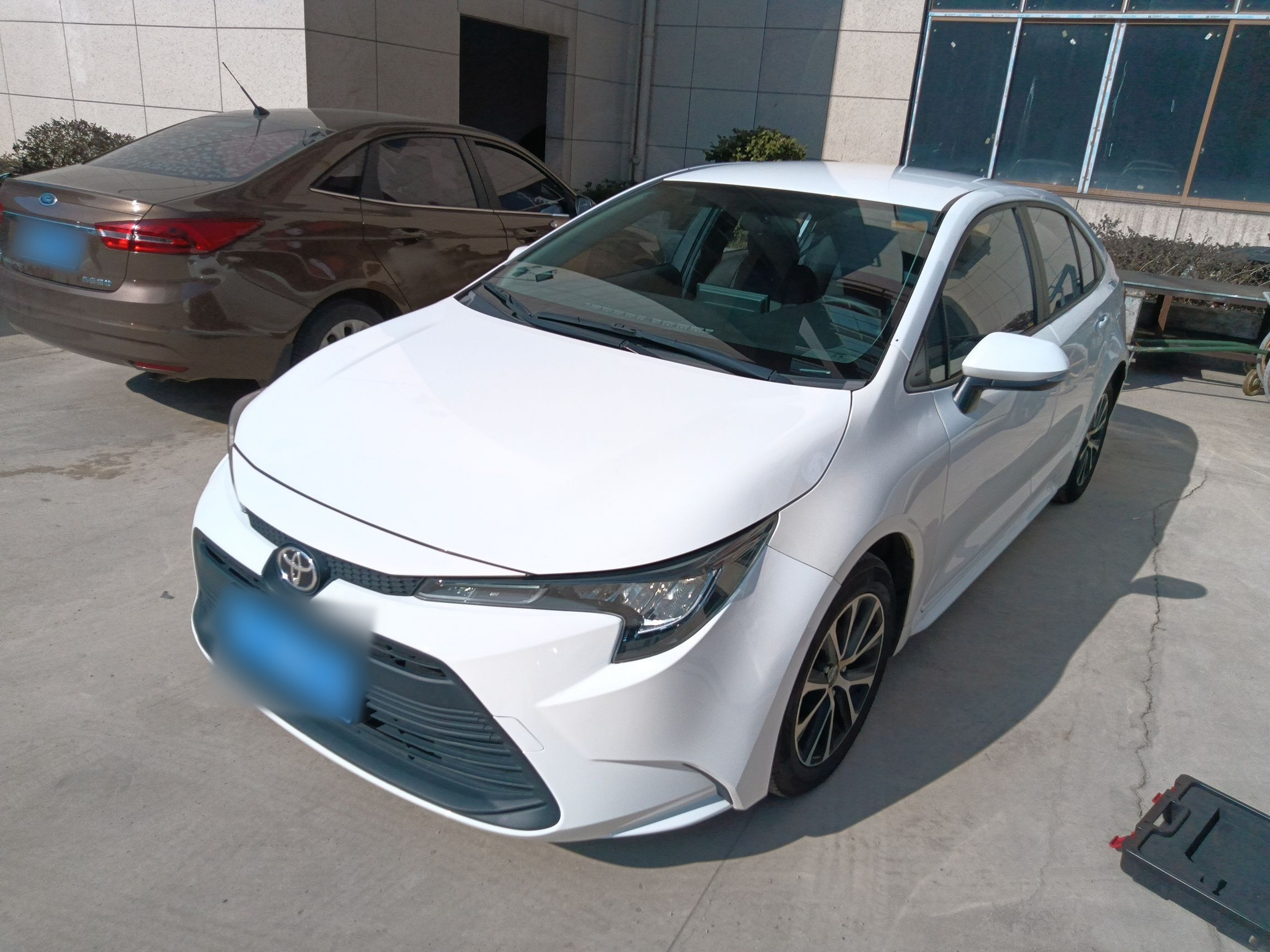 تحت مقدمة السيارة