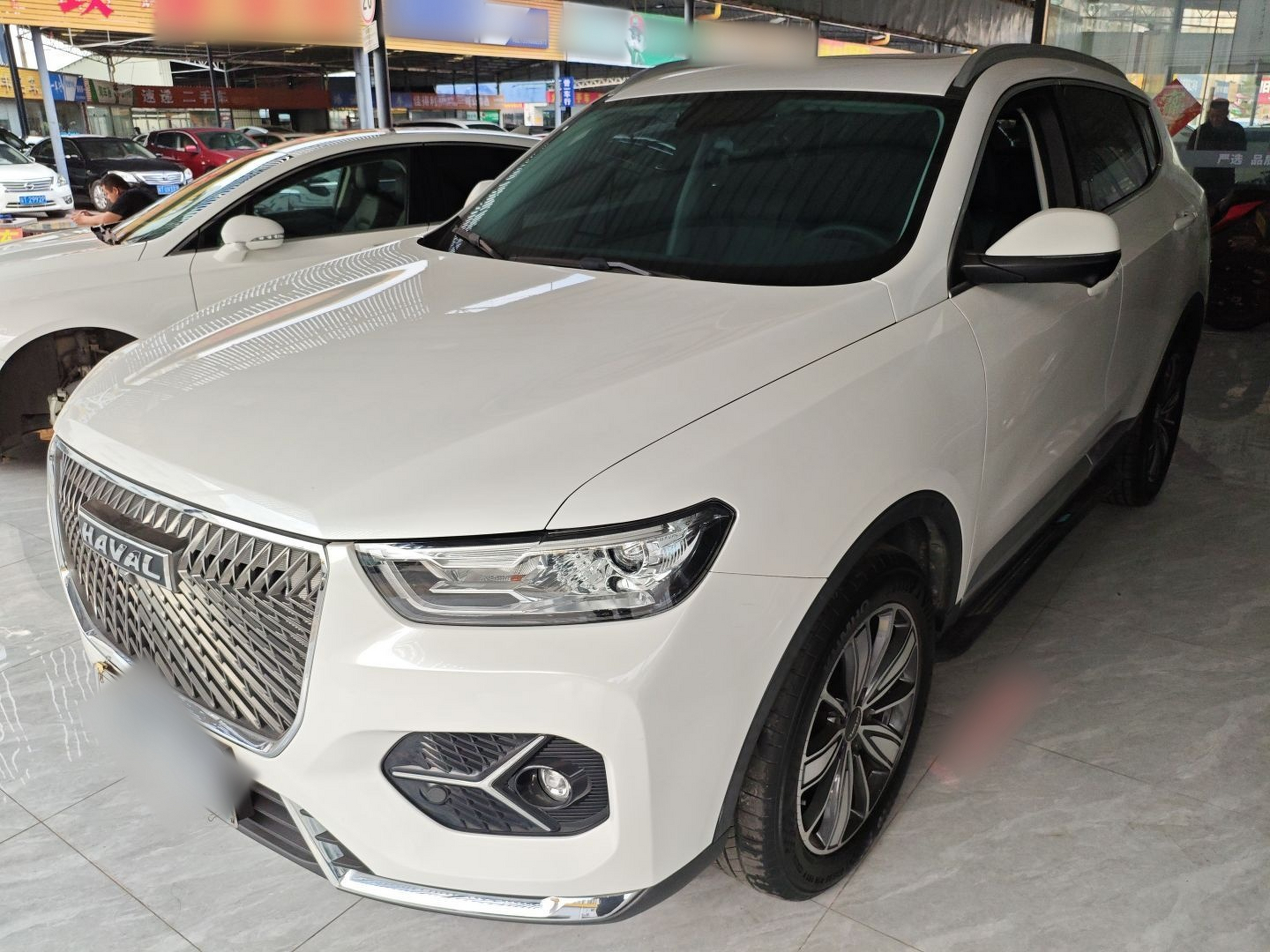 تحت مقدمة السيارة