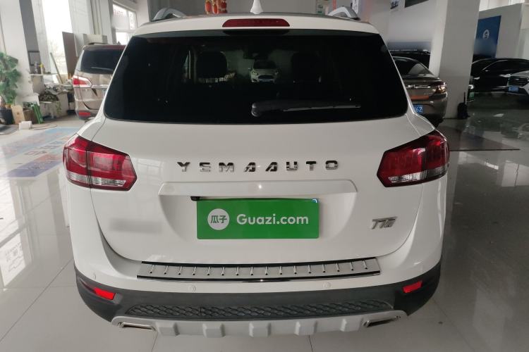 Used Yema T70 2016 1.8L Manual Elite Version
