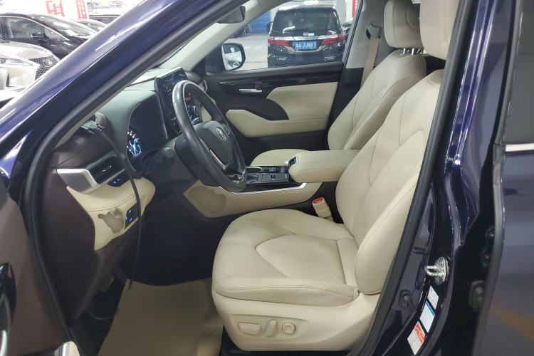 Used Toyota Highlander 2022 Dual-Engine 2.5L Four-Wheel Drive Prestige Version 7 Seats