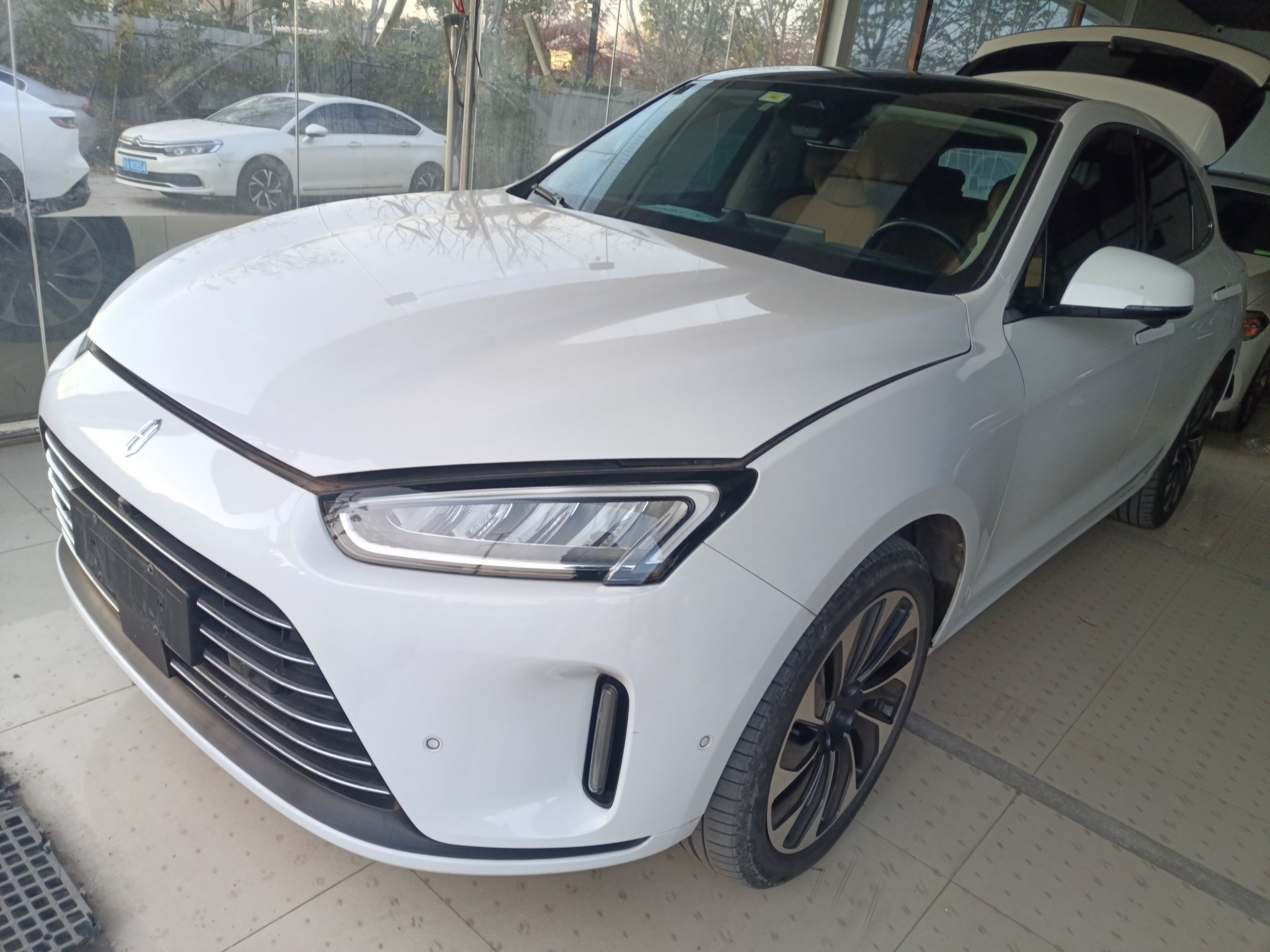 تحت مقدمة السيارة