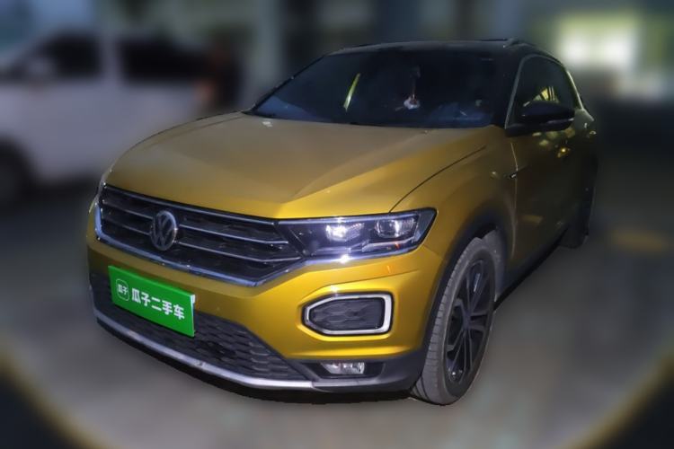 Used Volkswagen T-ROC 2019 280TSI DSG Two-Wheel-Drive Luxury Version China V Emission Standard