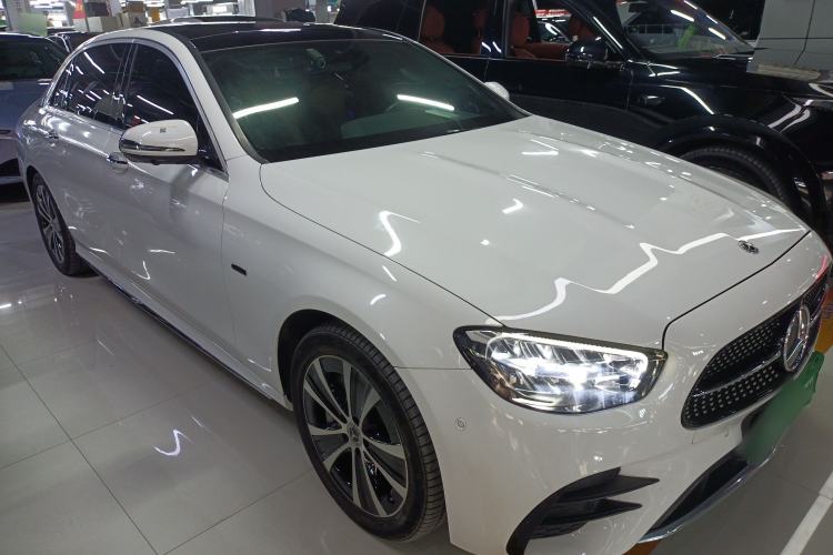Used Mercedes-Benz E-Class New Energy 2021 E 350 e L Plug-in Hybrid Sports Sedan