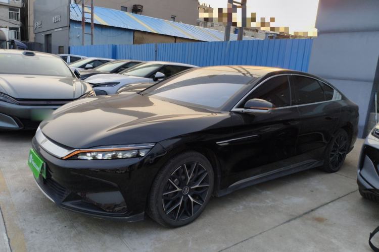 Used BYD Han 2024 EV Glory Edition 610 km All-Wheel Drive "Tian Shen Zhi Jia" Intelligent Driving Model
