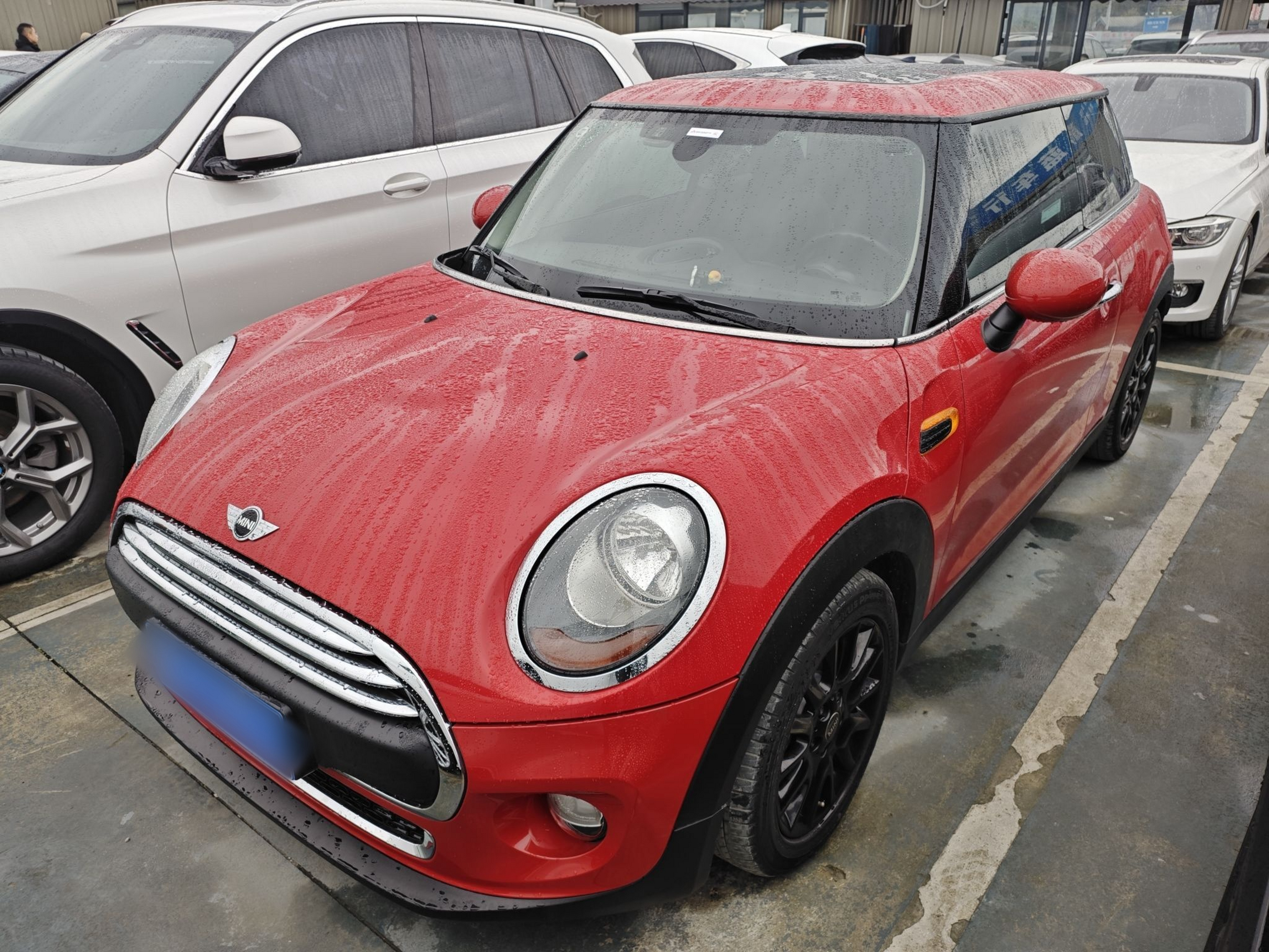 تحت مقدمة السيارة