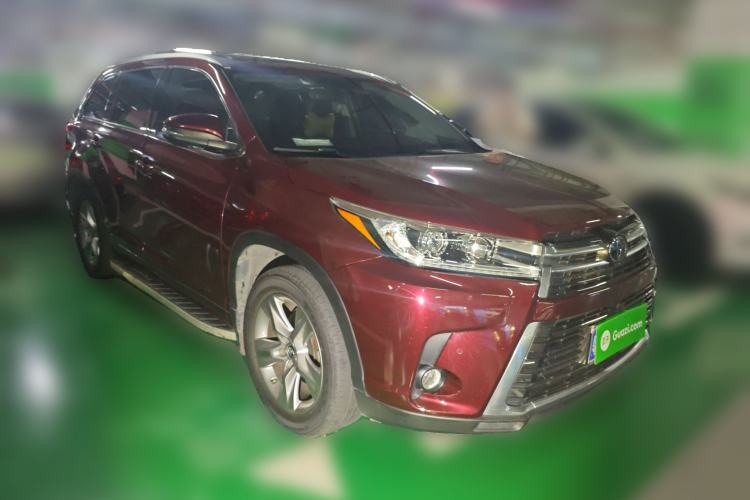 Used Toyota Highlander 2018 2.0T Four-Wheel Drive Prestige Version 7 Seats China V Emission Standard