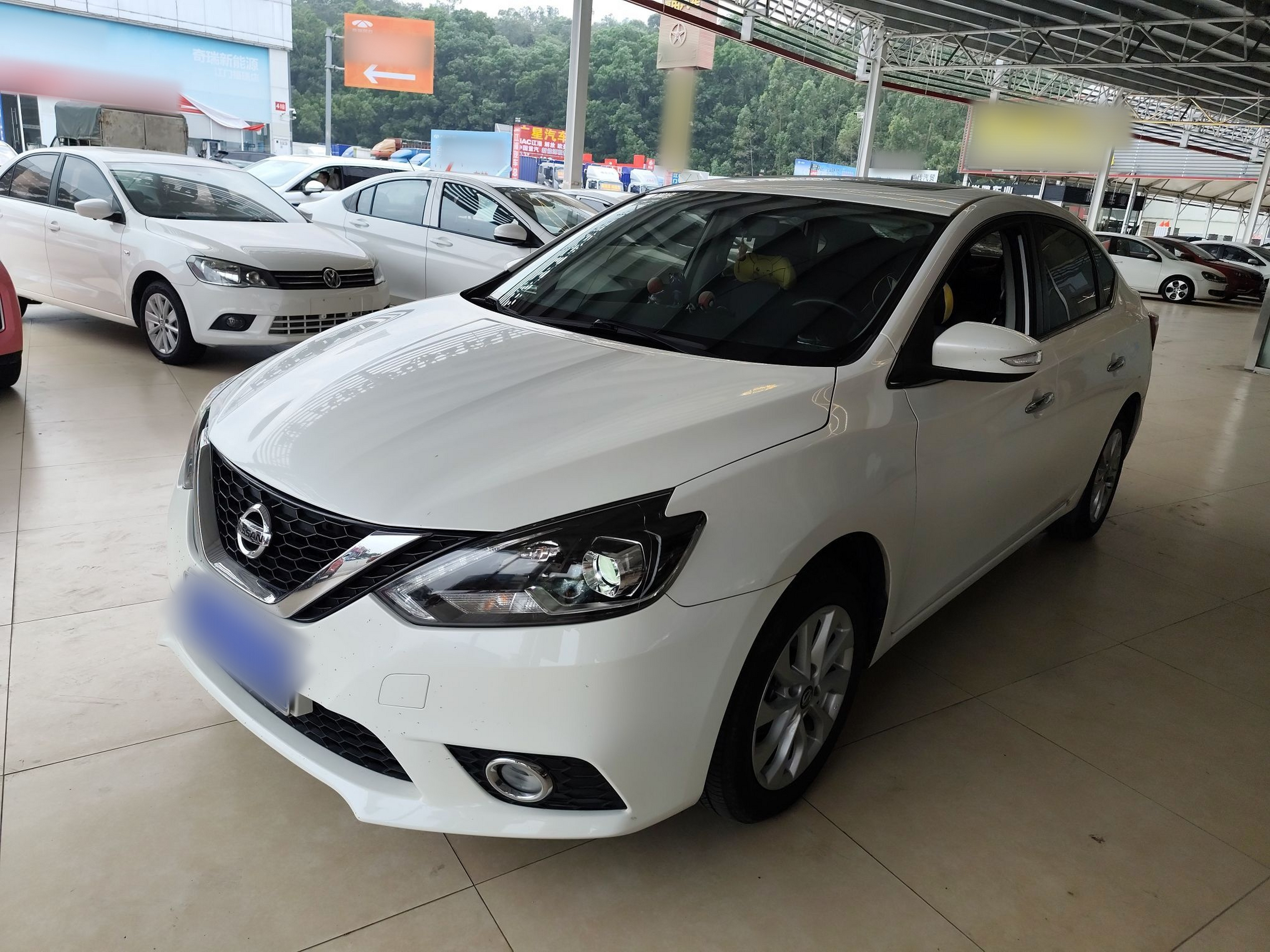 تحت مقدمة السيارة