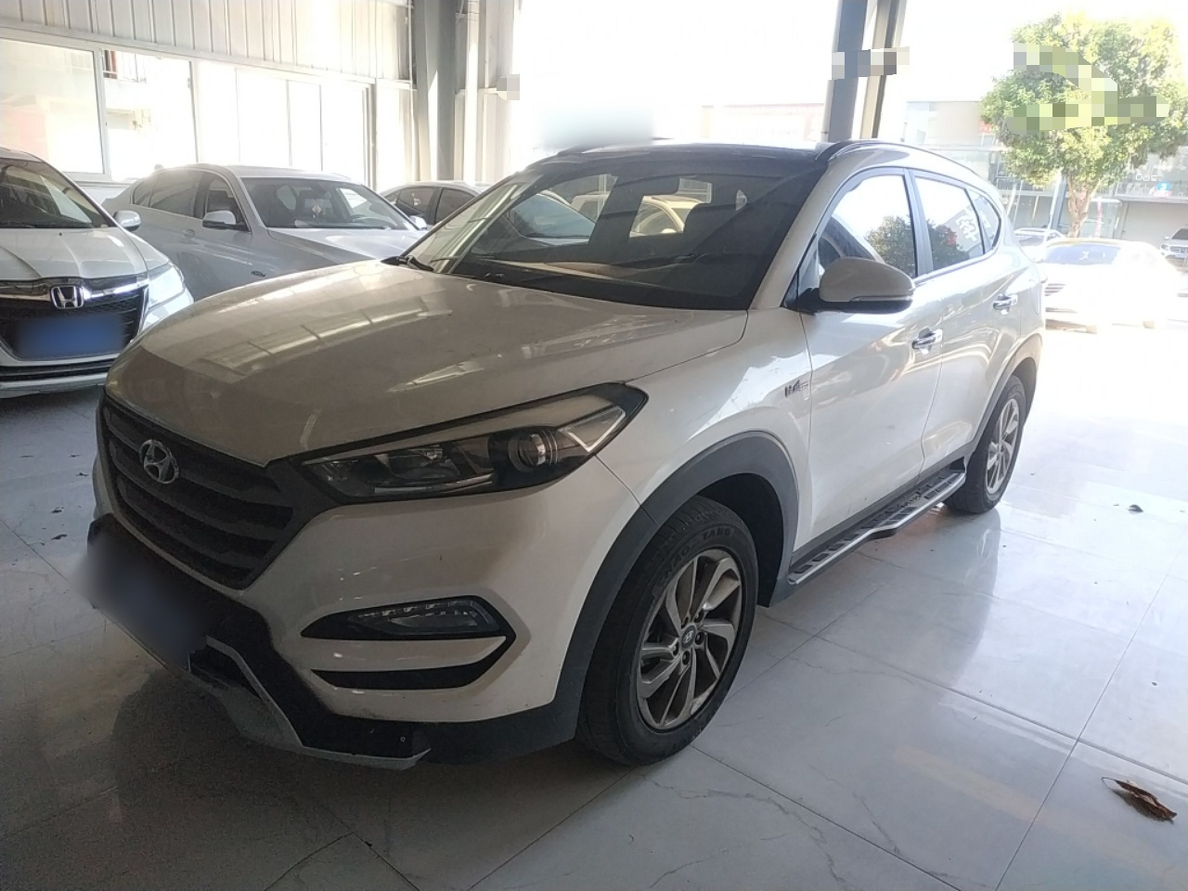 تحت مقدمة السيارة