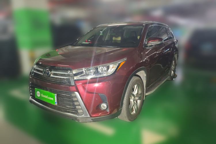 Used Toyota Highlander 2018 2.0T Four-Wheel Drive Prestige Version 7 Seats China V Emission Standard