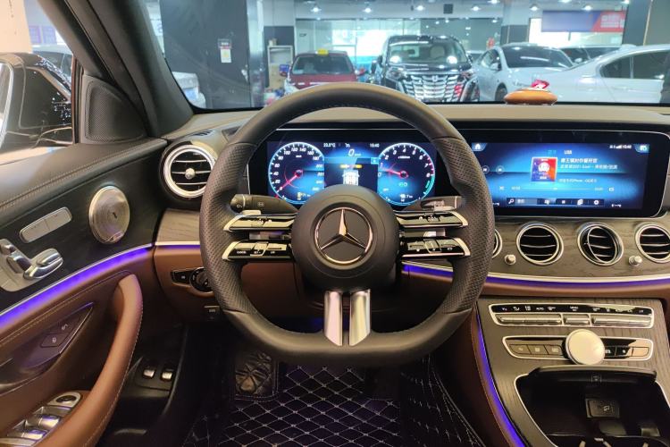 Used Mercedes-Benz E-Class New Energy 2022 Restyled E 350 e L Plug-in Hybrid Sports Sedan
