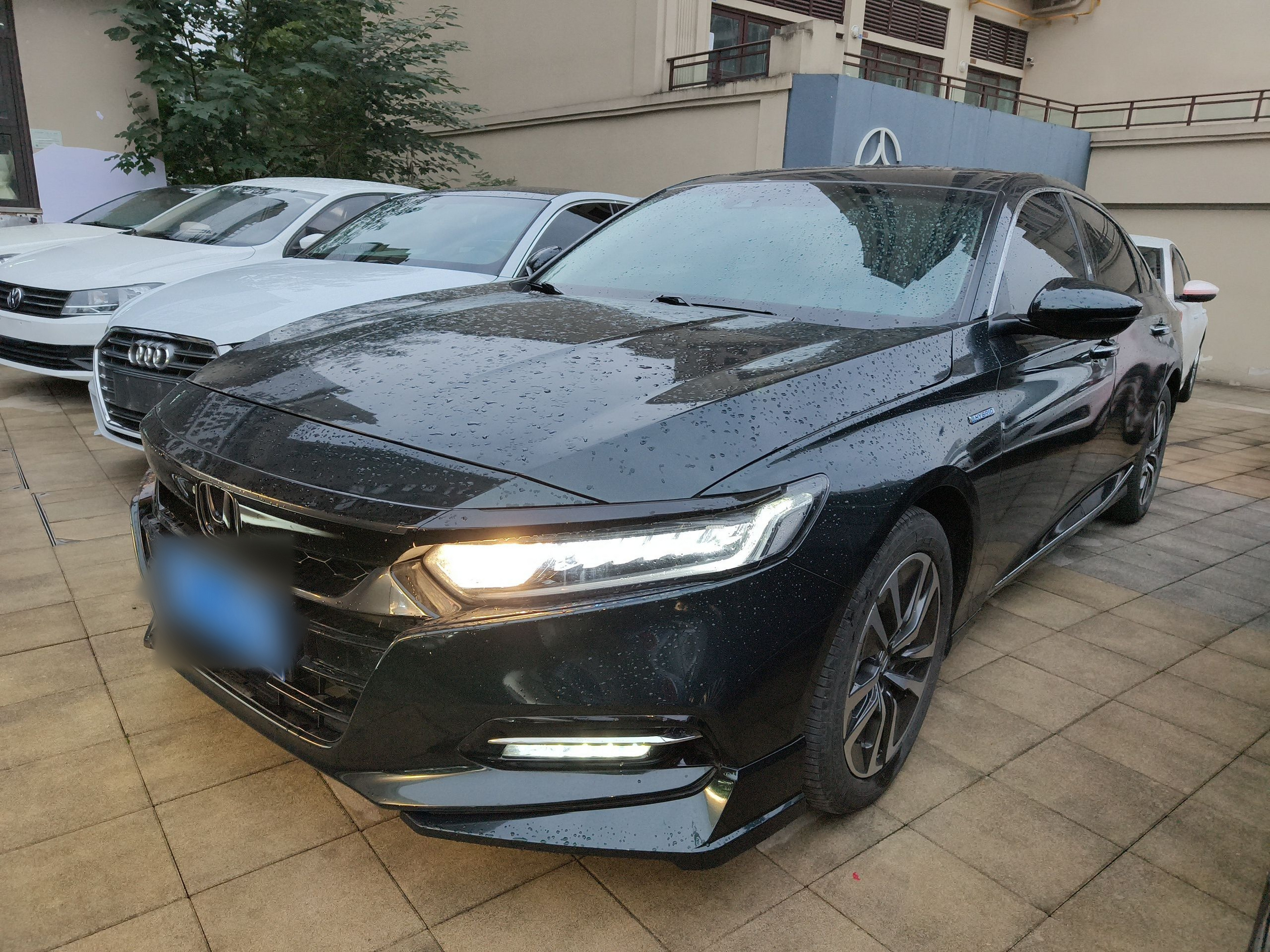 تحت مقدمة السيارة