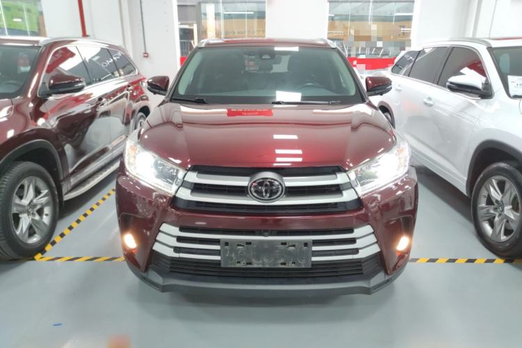 Used Toyota Highlander 2018 2.0T Four-Wheel Drive Luxury Version 7 Seats China VI Standard
