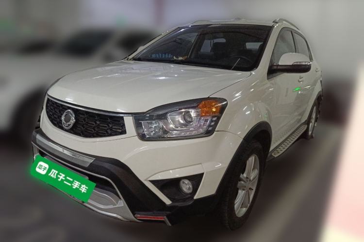 Used SsangYong Korando 2013 2.0L Gasoline Two-Wheel Drive Automatic Luxury Navigation Edition