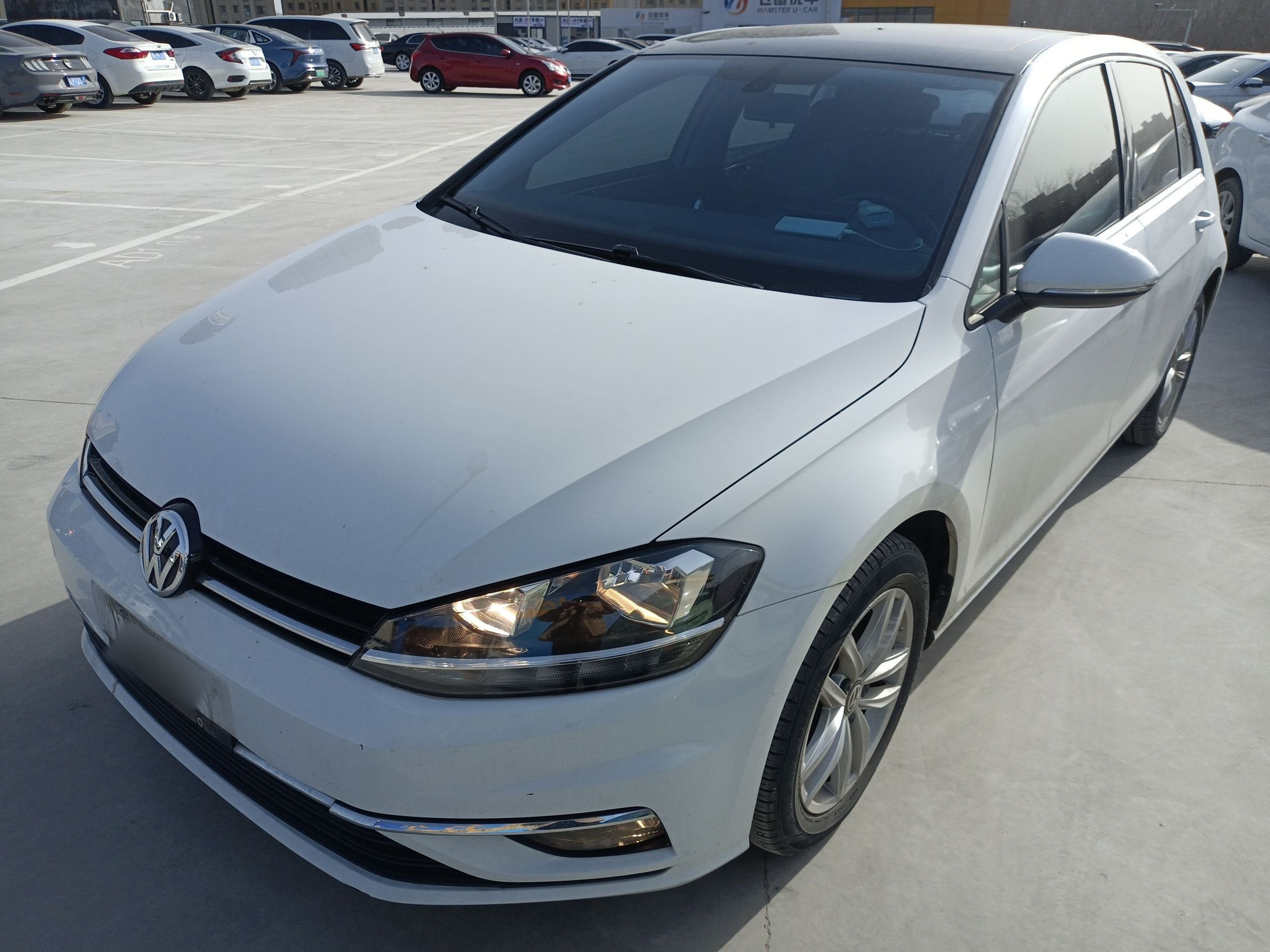 تحت مقدمة السيارة