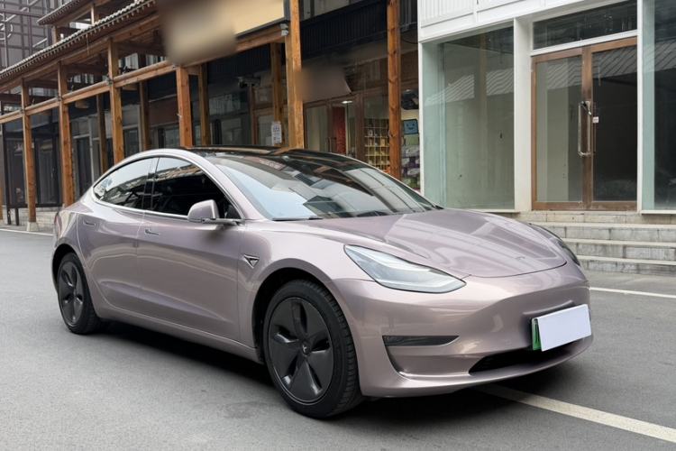 Used Tesla Model 3 2019 Long-Range Rear-Wheel-Drive Version
