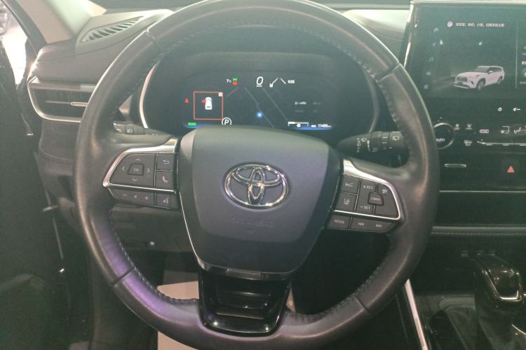 Used Toyota Highlander 2024 2.5L Smart Electric Hybrid Dual-Motor Two-Wheel-Drive Prestige Version 7 Seats
