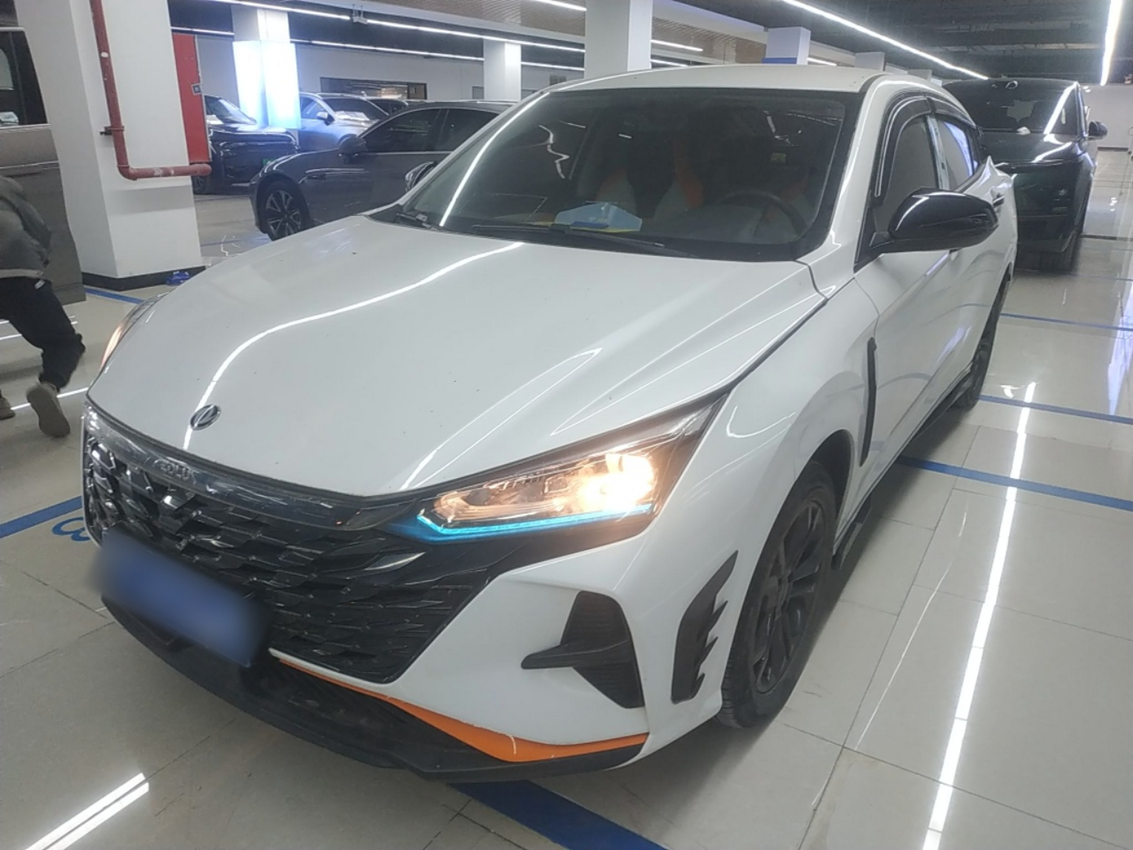 تحت مقدمة السيارة