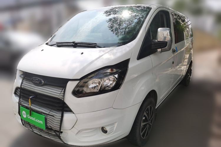 Used Ford Transit 2020 2.0T Gasoline Multi-Purpose Commercial Vehicle Mid-Drive Low-Roof Lift-Up Tailgate China VI Standard