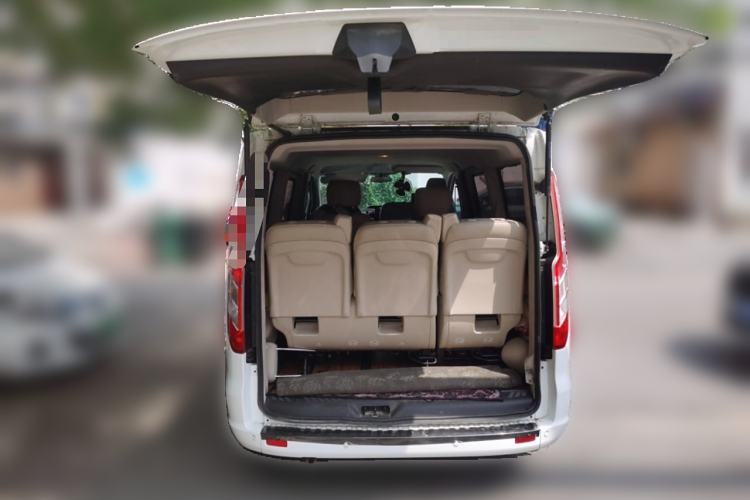 Used Ford Transit 2020 2.0T Gasoline Multi-Purpose Commercial Vehicle Mid-Drive Low-Roof Lift-Up Tailgate China VI Standard