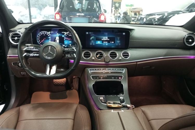 Used Mercedes-Benz E-Class New Energy 2022 Second Facelift E 350 e L Plug-in Hybrid Sports Sedan