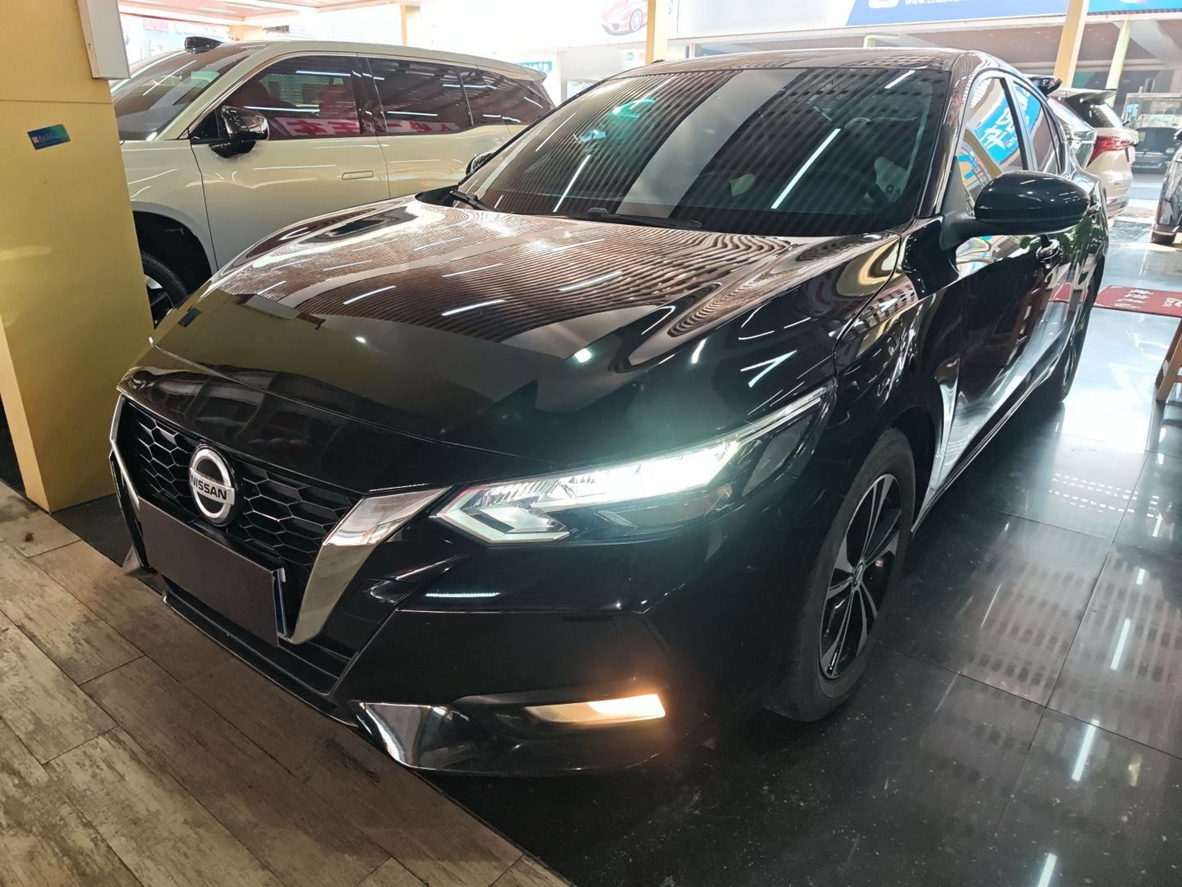 تحت مقدمة السيارة