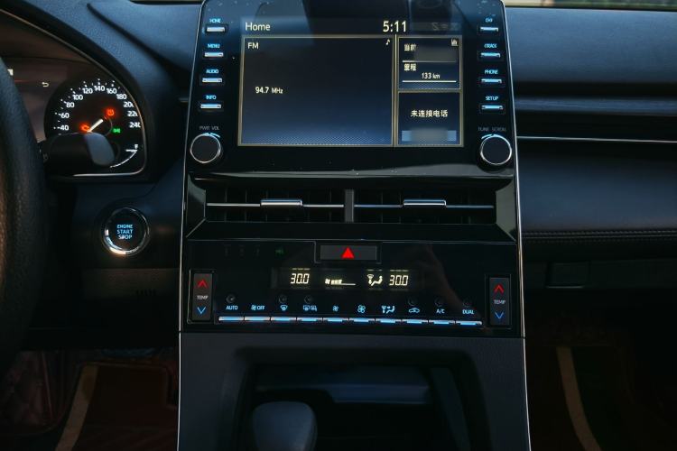 Used Toyota Avalon 2019 2.5L Ambition Version China VI Standard
