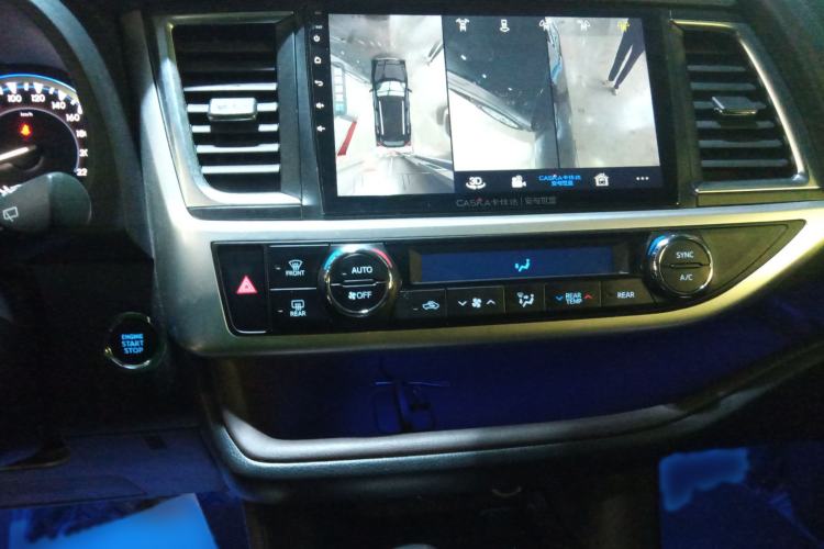 Used Toyota Highlander 2018 2.0T Four-Wheel Drive Luxury Version 7 Seats China VI Standard