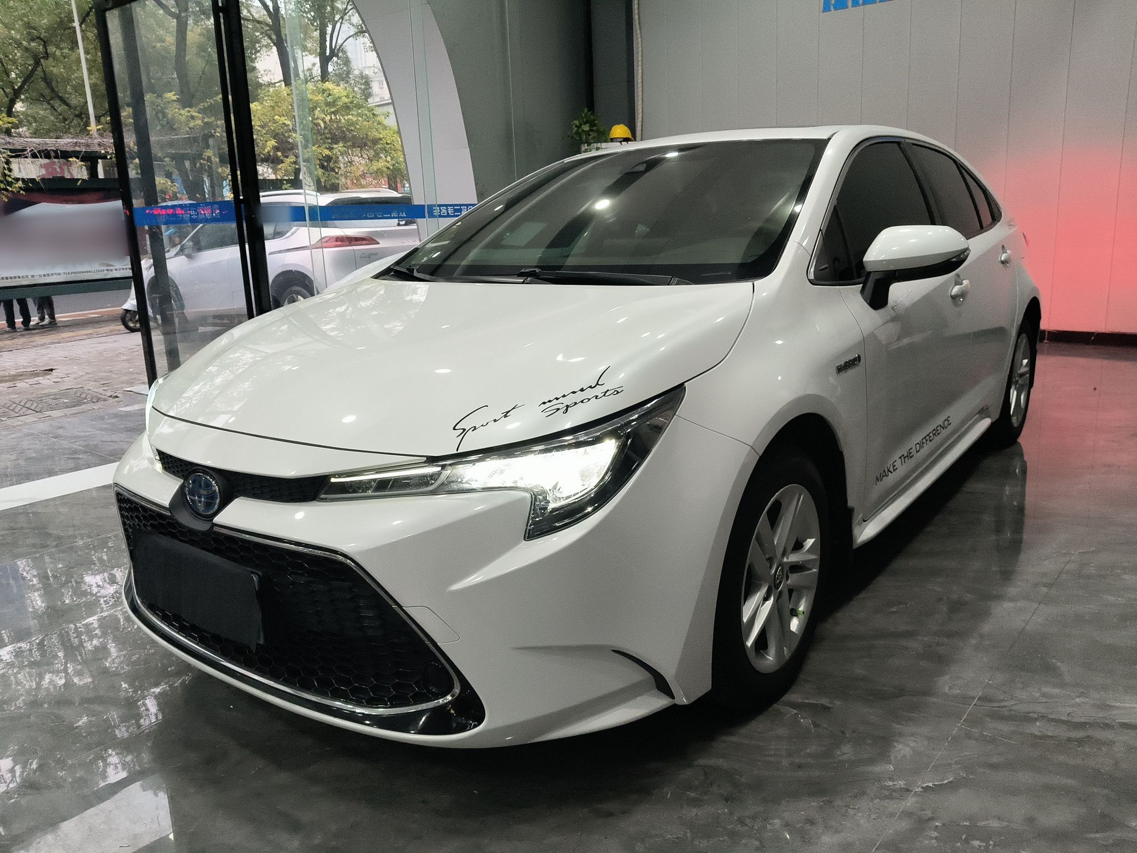 تحت مقدمة السيارة