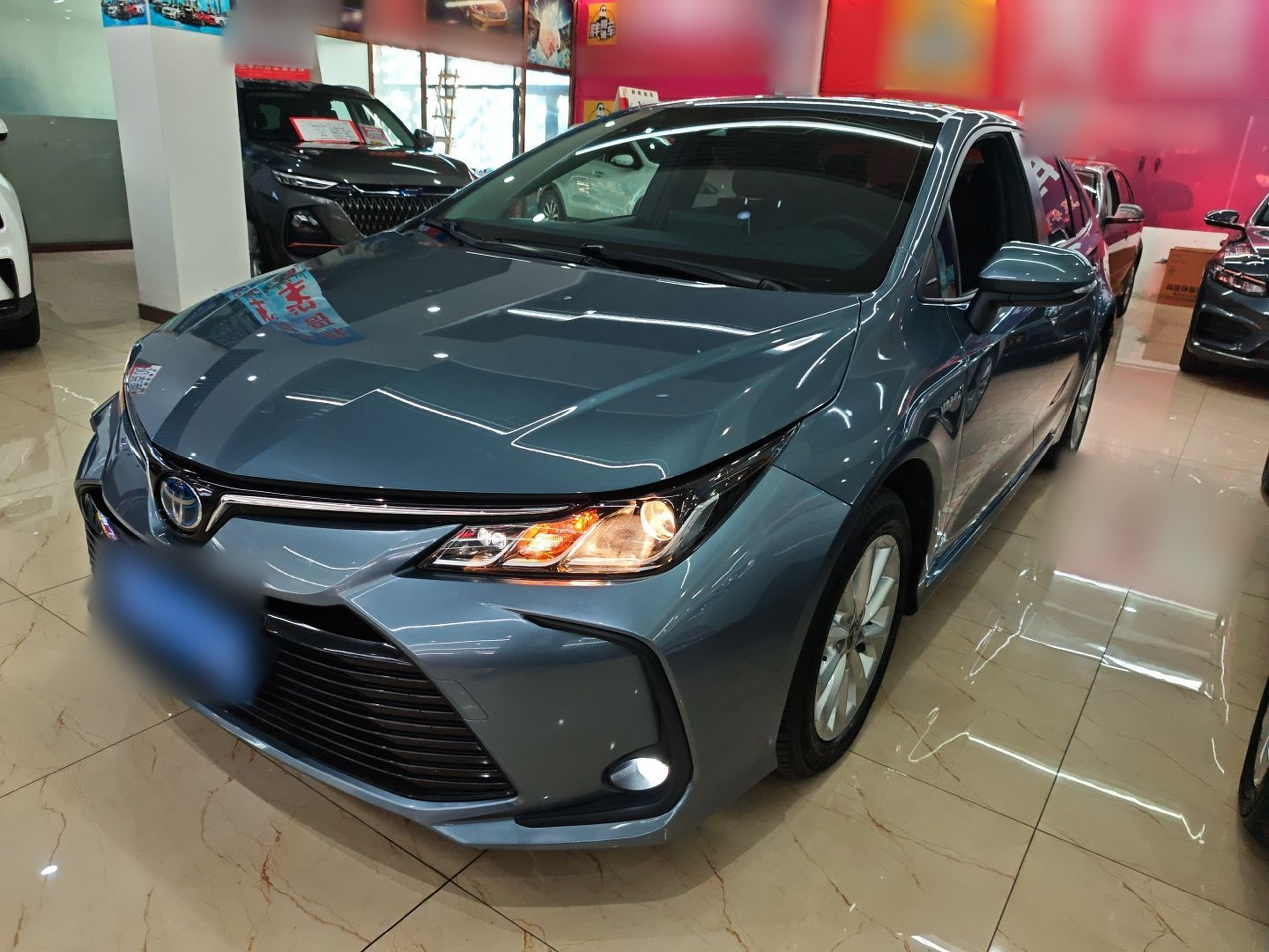 تحت مقدمة السيارة