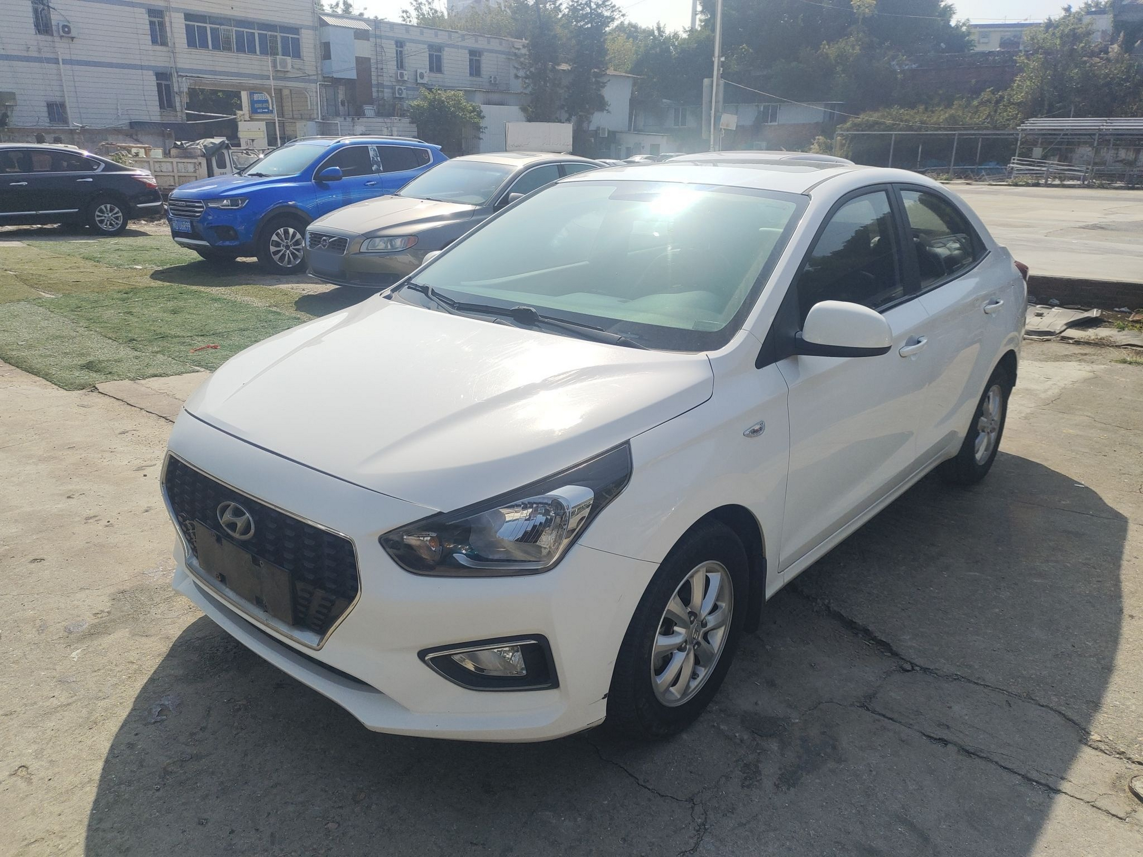 تحت مقدمة السيارة