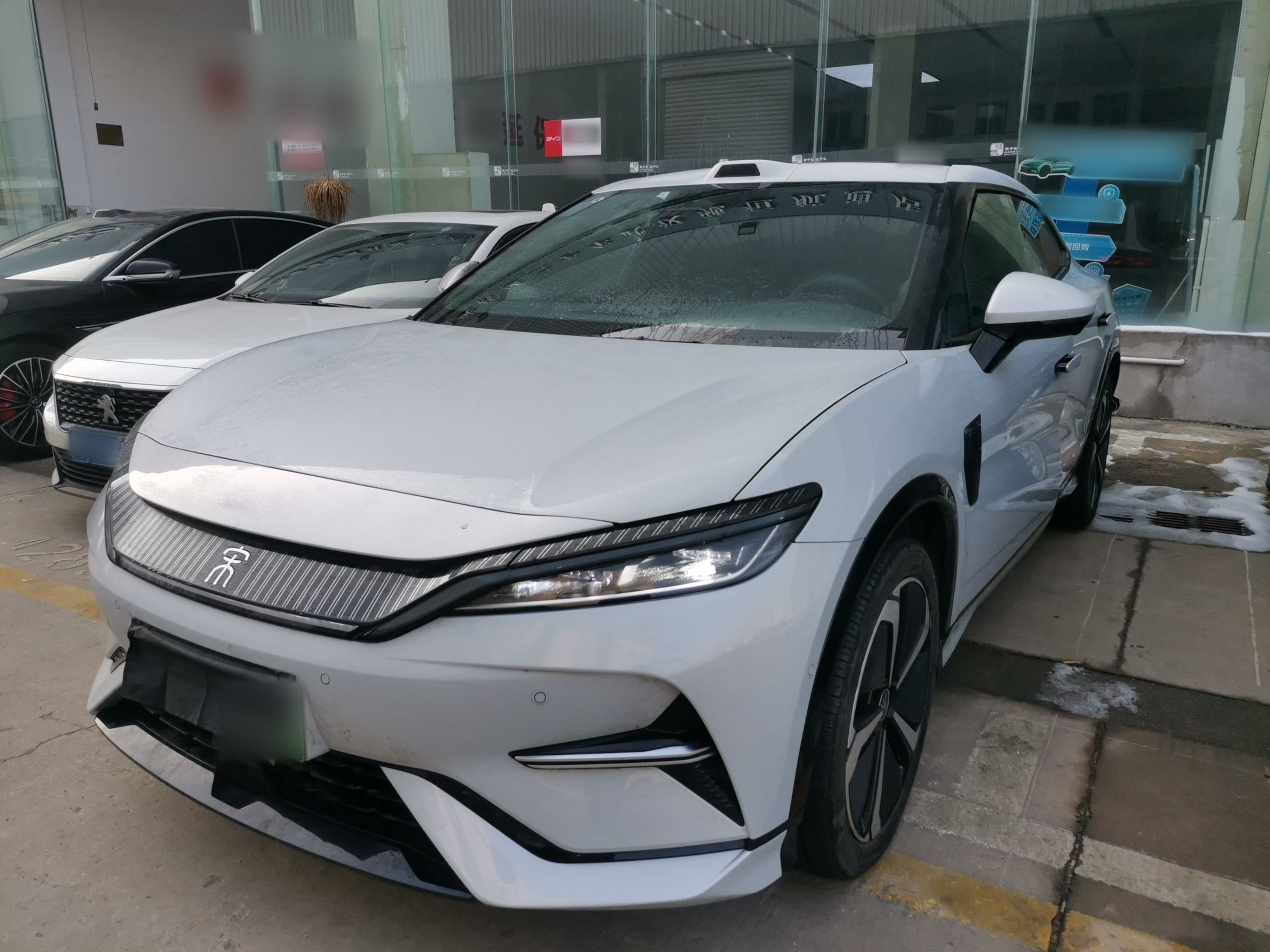 تحت مقدمة السيارة