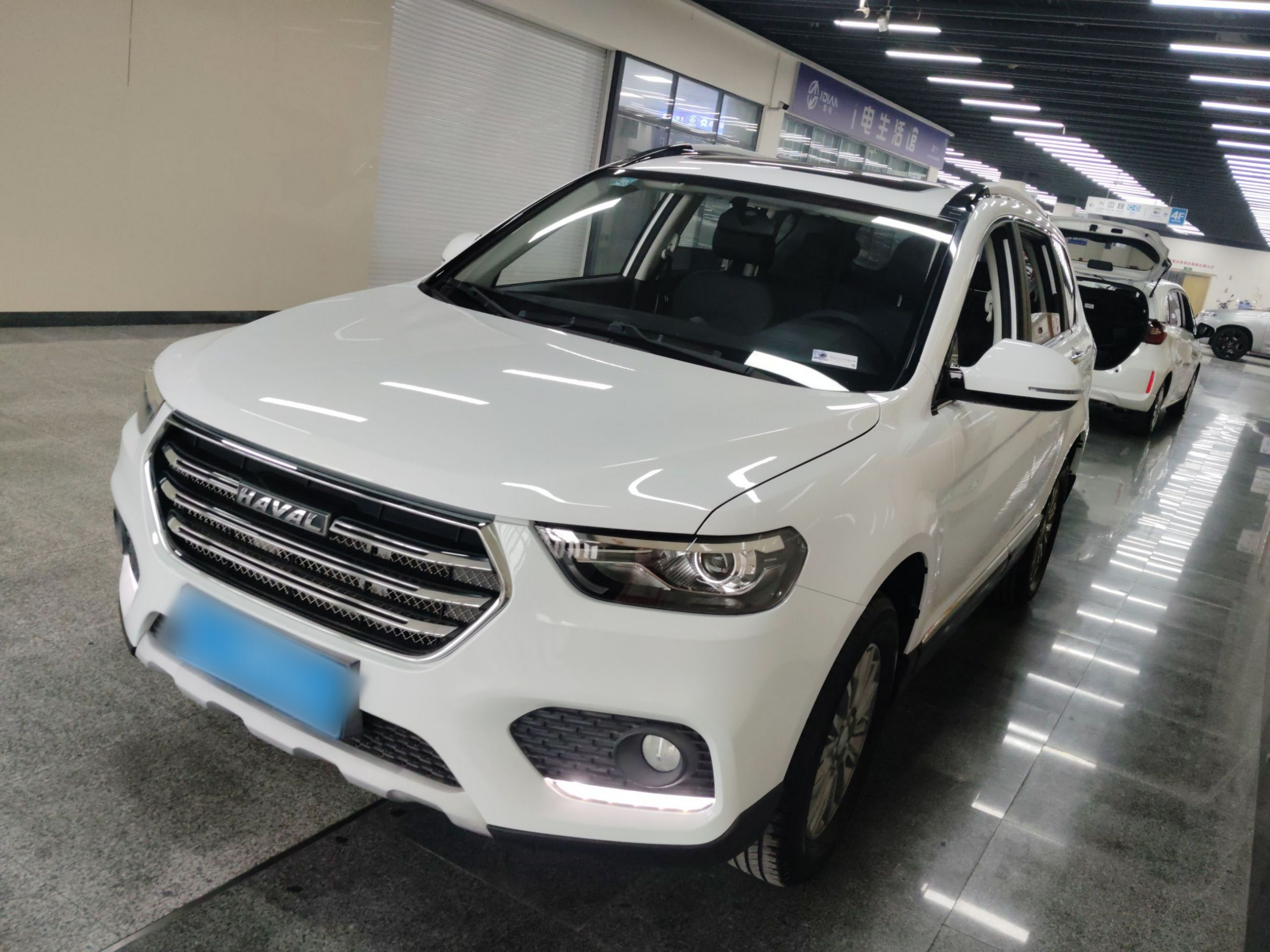 تحت مقدمة السيارة