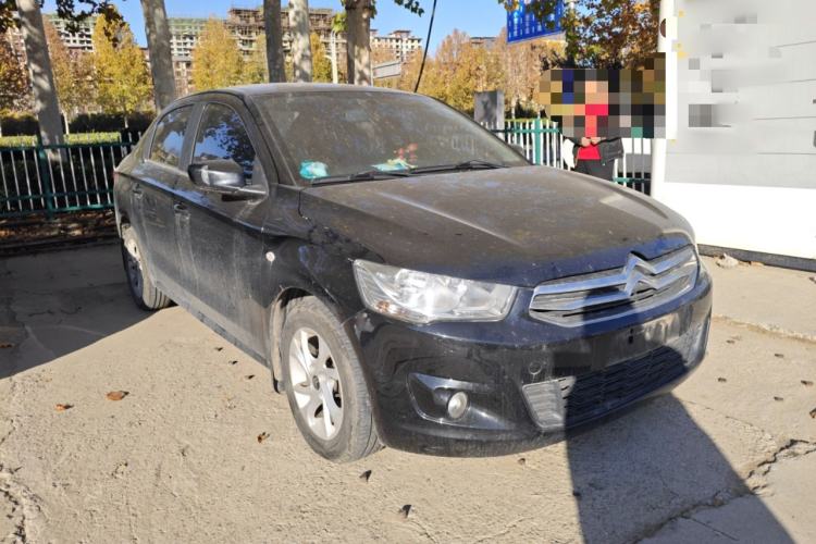 Used Citroen Elysee 2015 Zhishang Edition 1.6L Manual Fashion Model