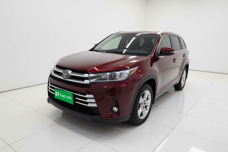 Used Toyota Highlander 2018 2.0T Four-Wheel Drive Luxury Version 7 Seats China VI Standard
