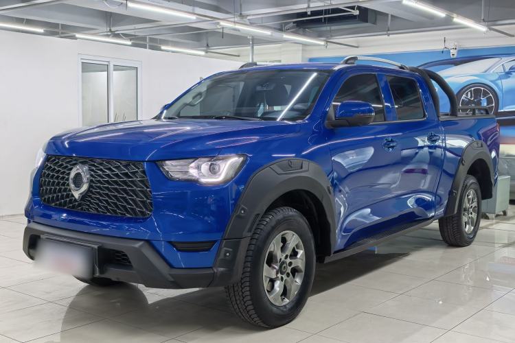 Used Great Wall Poer 2021 2.0T Commercial Version Automatic Diesel 4x4 Elite Long-Box GW4D20M