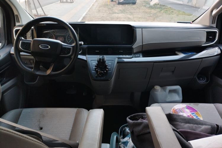 Used Ford Transit 2023 2.0T Diesel Automatic Commercial & Travel Version Mid-axle Low-roof Design 7/8/9-Seater