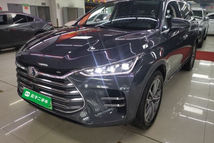 Used BYD Tang New Energy 2019 DM 2.0T All-Wheel Drive Smart Connectivity Enjoyment Model 7 Seats China VI Standard