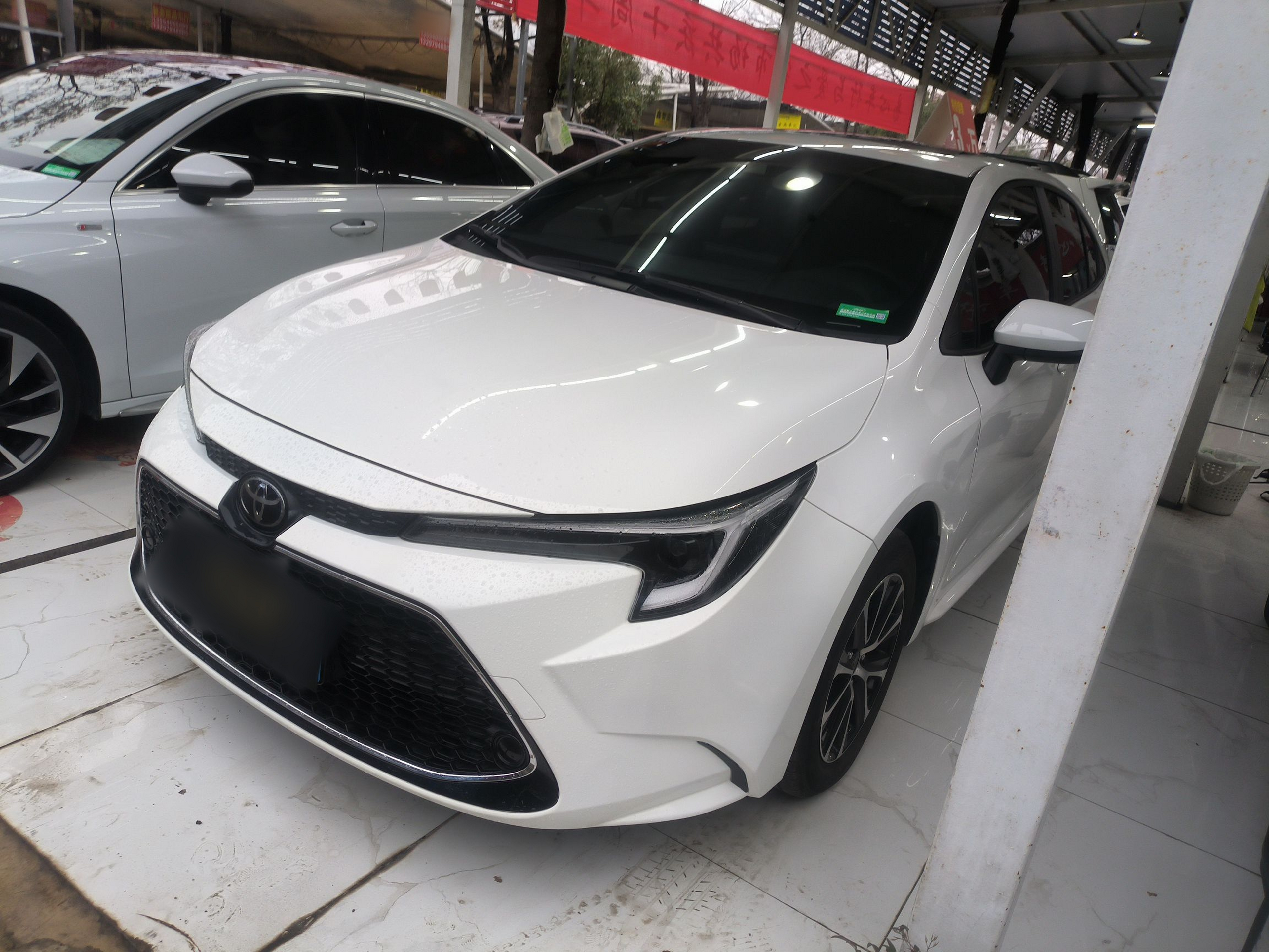 تحت مقدمة السيارة