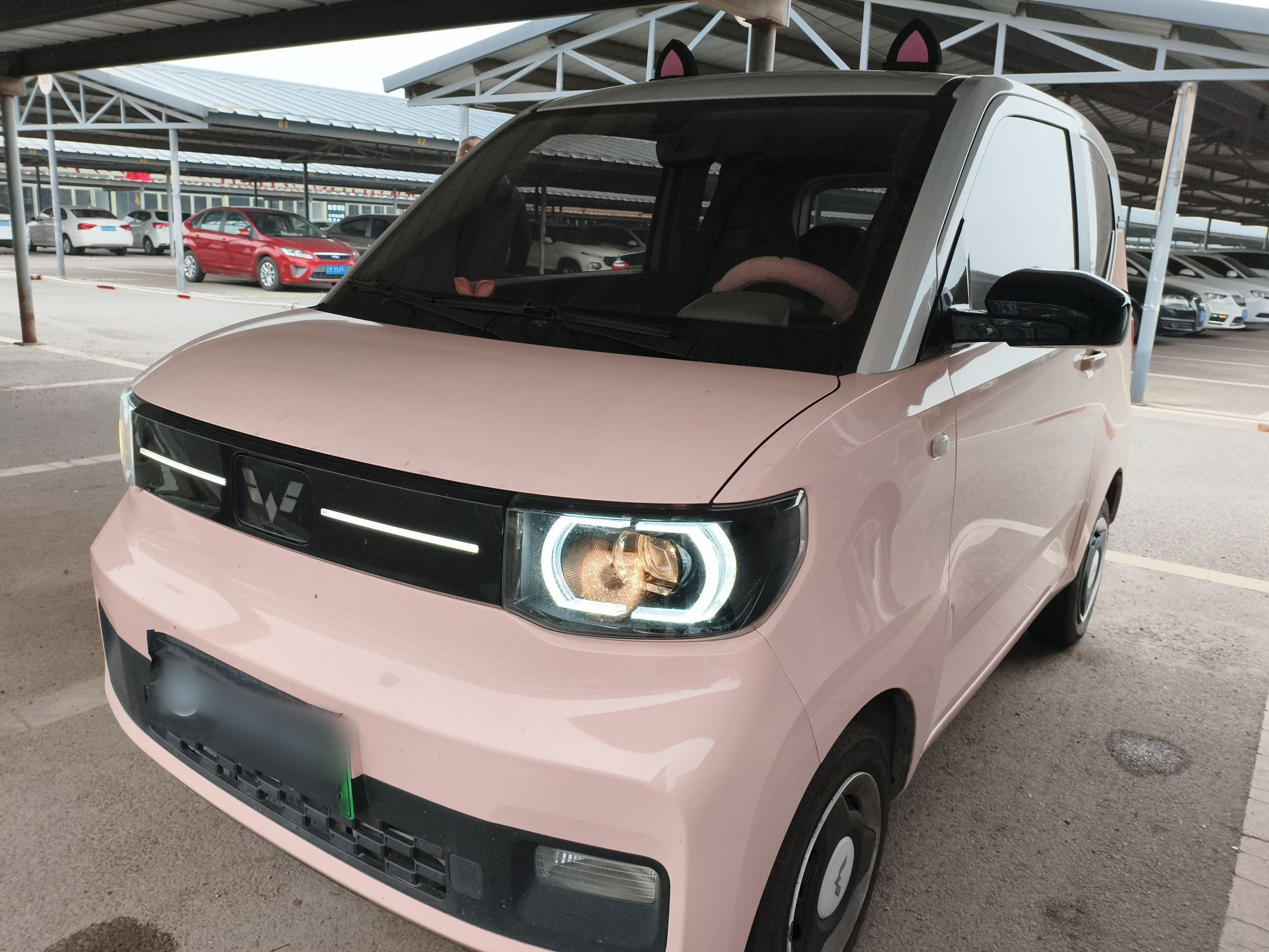 تحت مقدمة السيارة