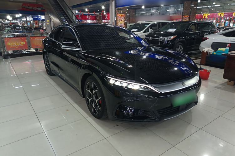 Used BYD Han 2022 EV Genesis Edition 715KM Front-Wheel-Drive Prestige Model
