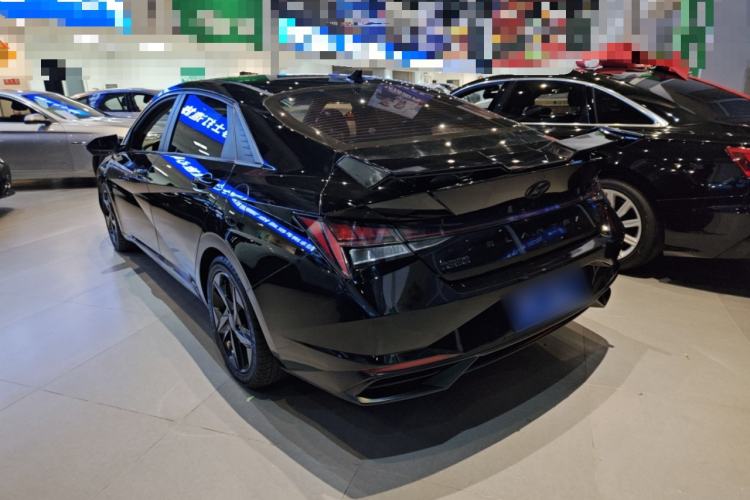 Used Hyundai Elantra 2022 1.5L CVT LUX Black Knight Limited Edition