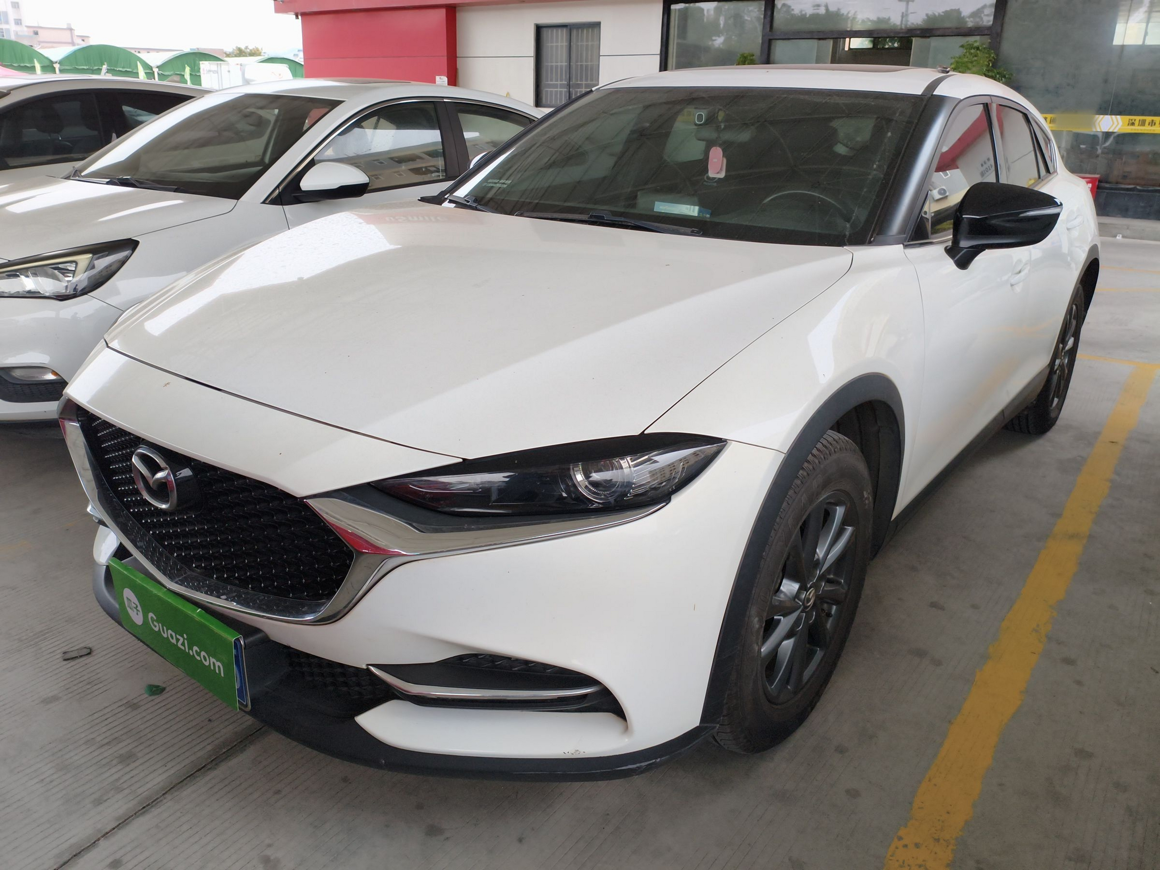 تحت مقدمة السيارة