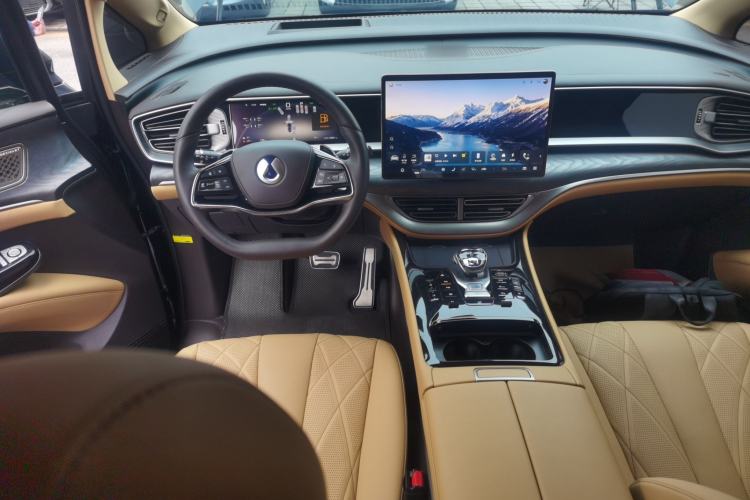 Used Denza D9 2025 DM-i Smart Drive 1020 Four-Wheel Drive Premium Model
